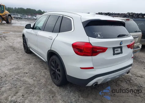 2018 BMW X3 xDrive30I z USA, uszkodzony, nr VIN 5UXTR9C5XJLD62711